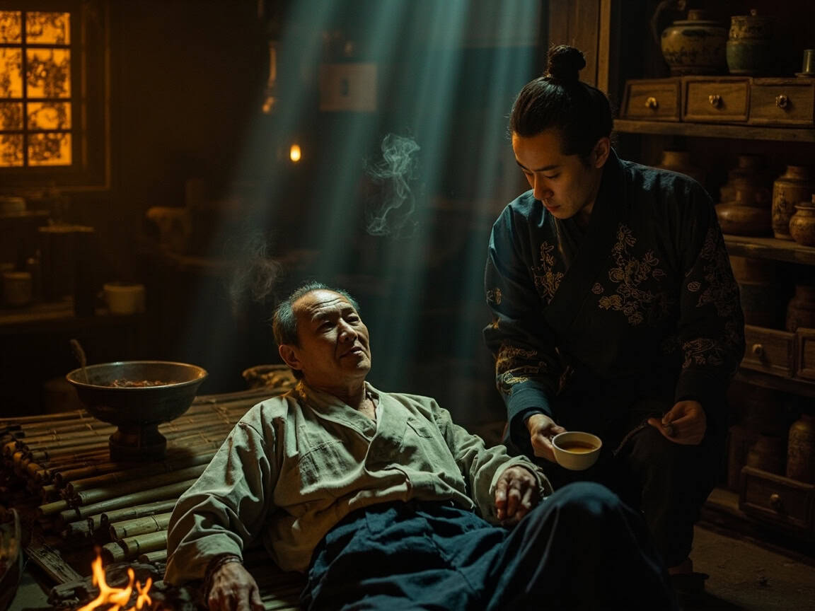 Read more about the article 中医医案分析7：大便不通、发热、手循衣缝